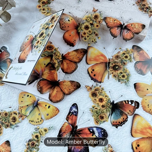 Butterfly of the Stars & Moon Stickers