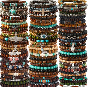 Wooden Boho Bracelets