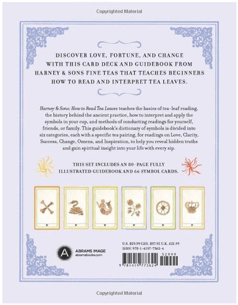 Harney & Sons How to Read Tea Leaves: A Card Deck and Guidebook for Divination