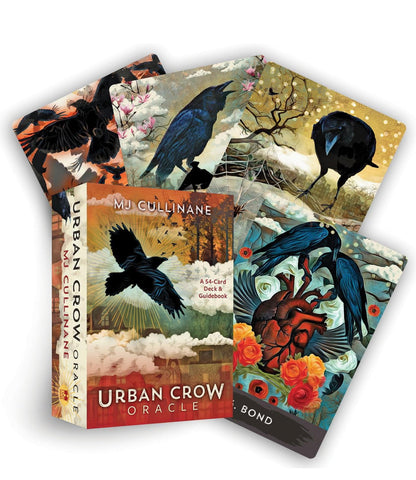 Urban Crow Oracle: A 54-Card Deck and Guidebook ~ MJ Cullinane