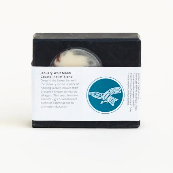 FULL MOON ARTISAN SOAP - JANUARY WOLF MOON