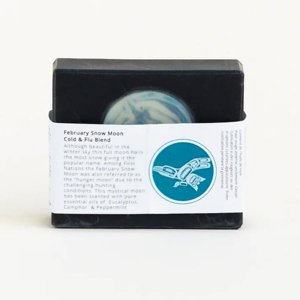 FULL MOON ARTISAN SOAP - FEBRUARY SNOW MOON