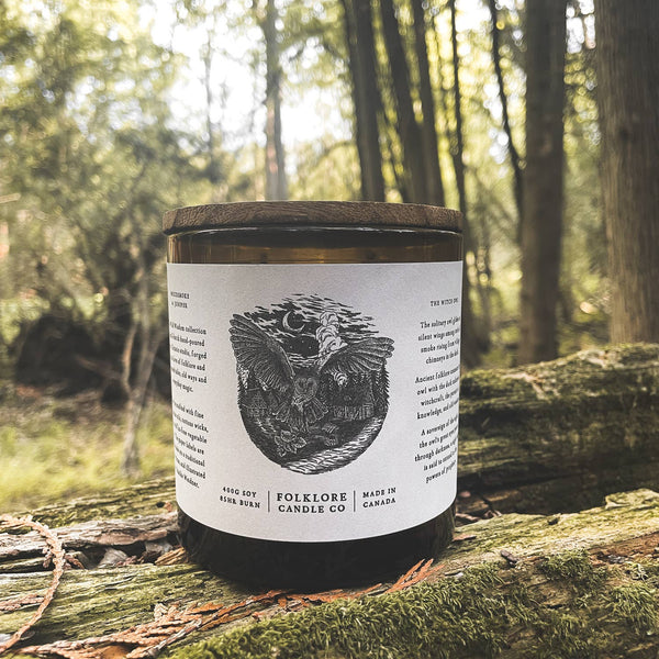 Luminary Studio - Wild Wisdom: The Witch Owl by Folklore Candle Co.