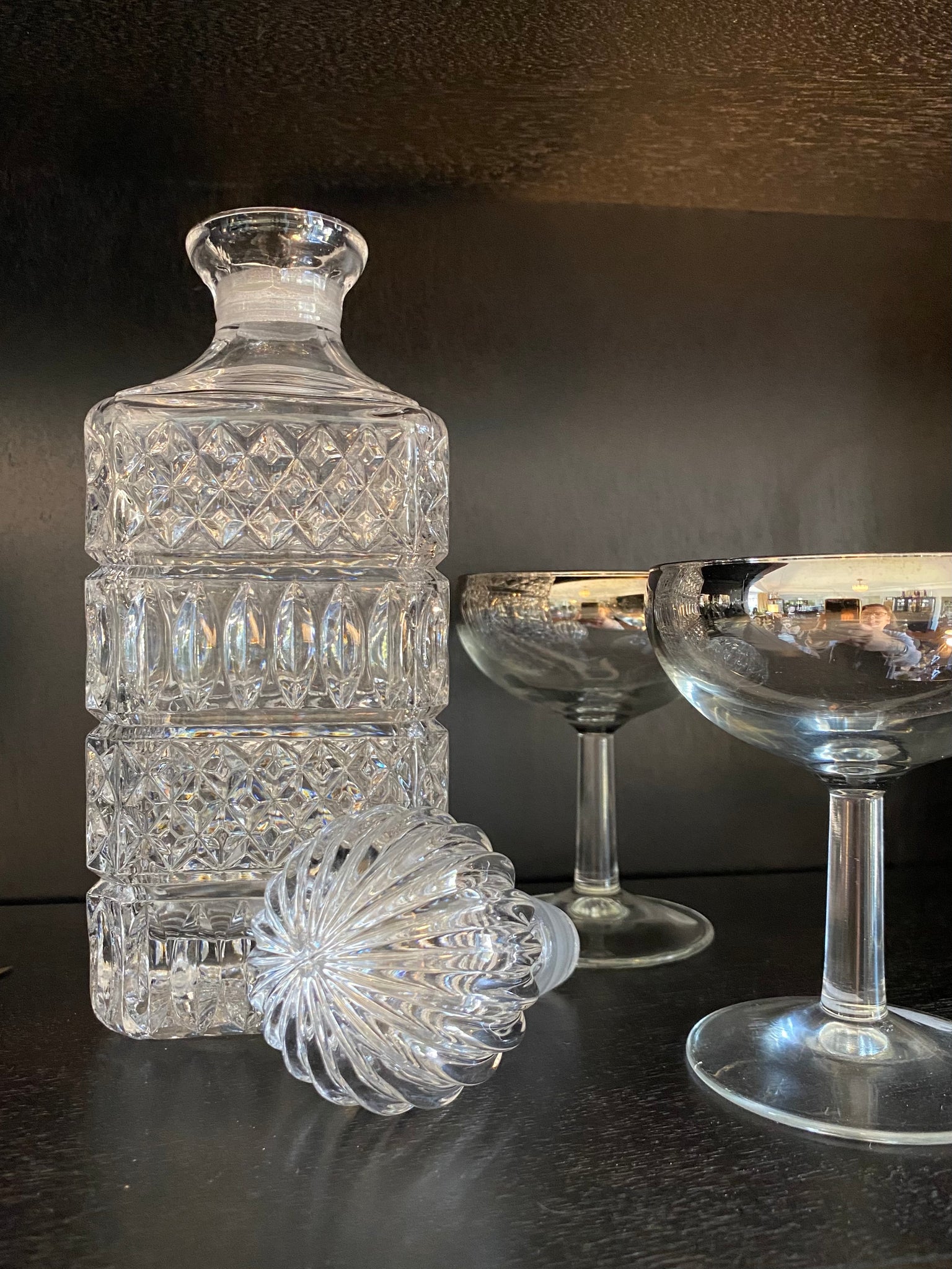 Crystal Decanter and Glass, Waterford Brandy Snifter, Gift Set, Bar Ware,  Vintage Lead Crystal Decanter, Barware, -  Canada